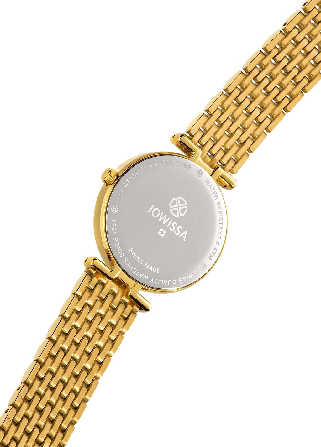 Facet Brilliant Swiss Made Altın Rengi Çelik Kadın Saati - 4