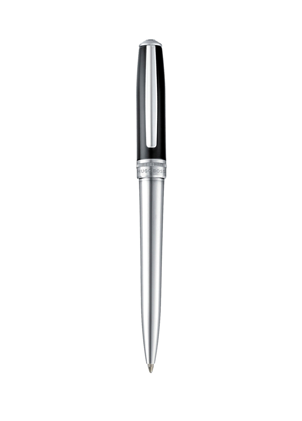 Essential Classic Krom Siyah Metal Tükenmez Kalem