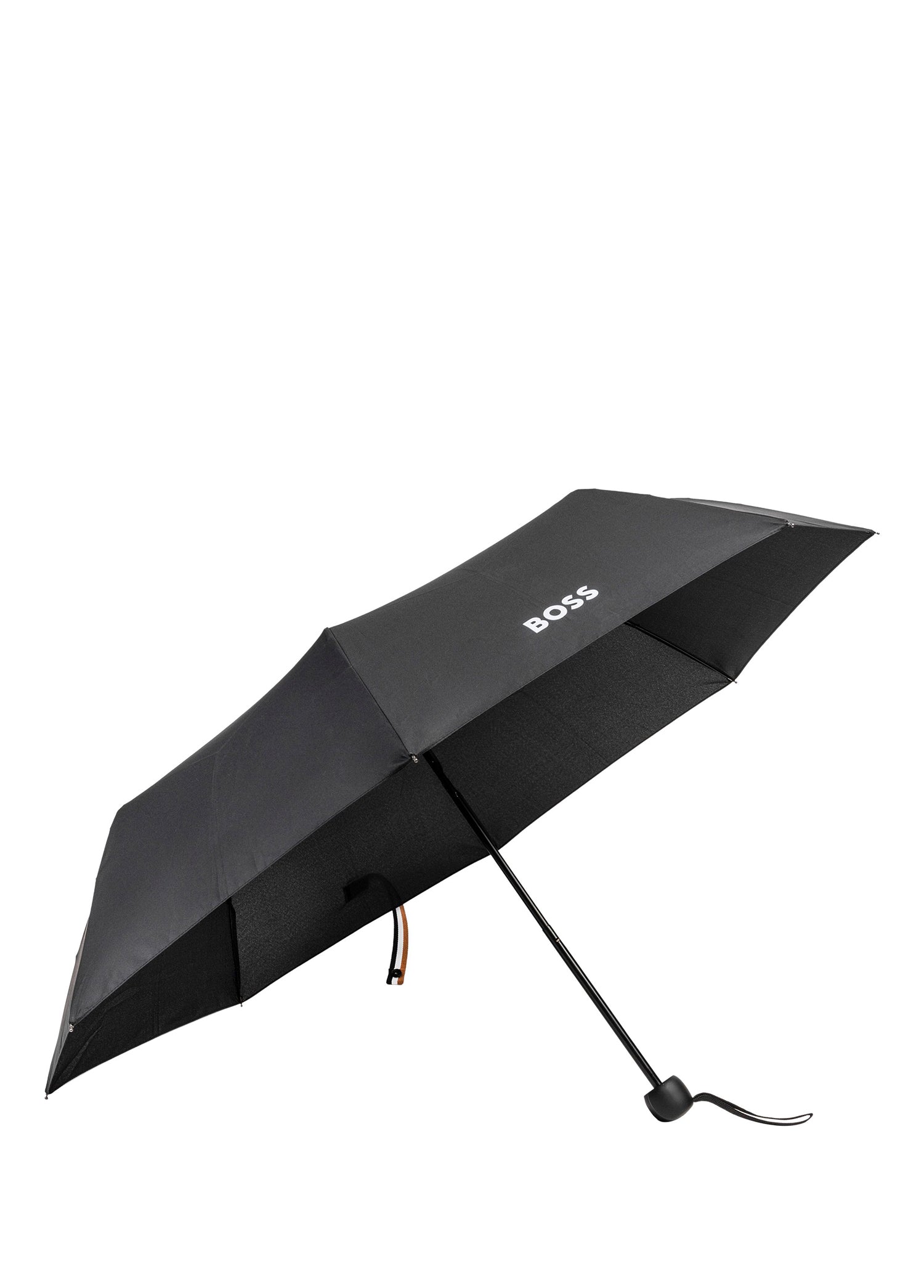 Iconic Siyah Katlamalı Unisex Mini Şemsiye