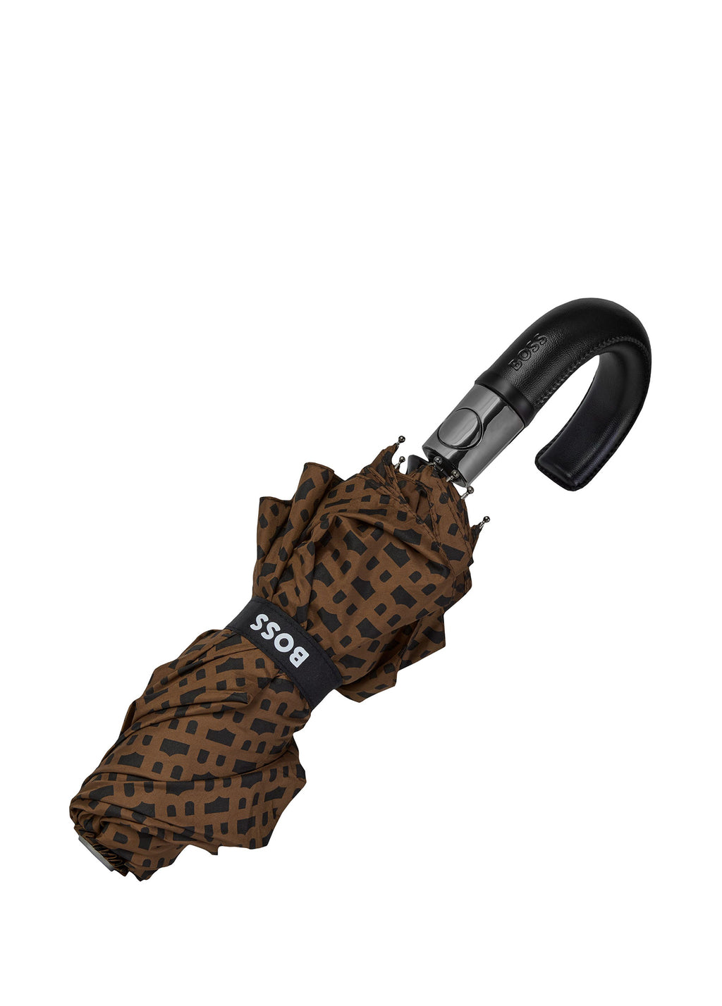 Monogram Camel Kahverengi Cep Şemsiyesi - 2