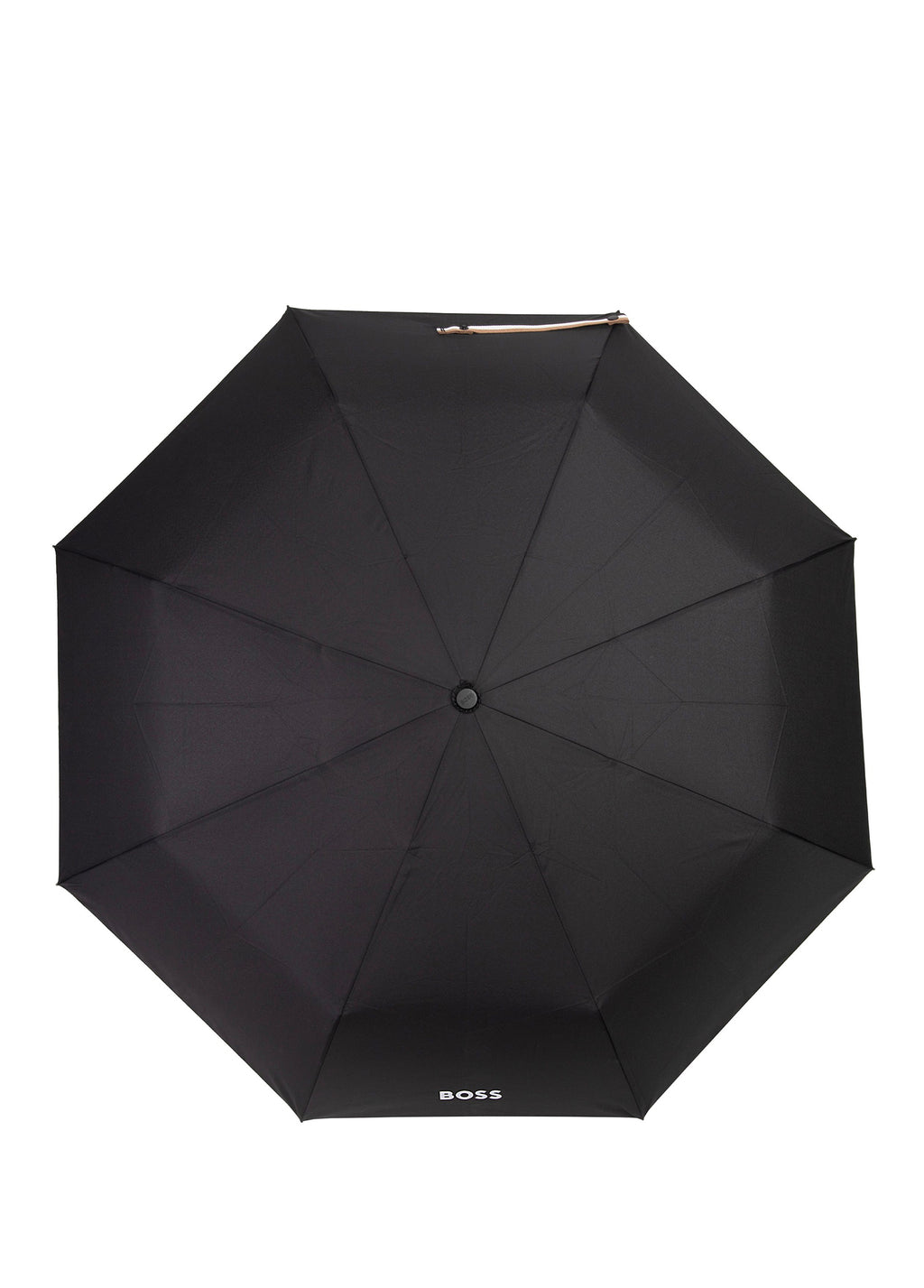 Iconic Siyah Katlamalı Unisex Mini Şemsiye - 5