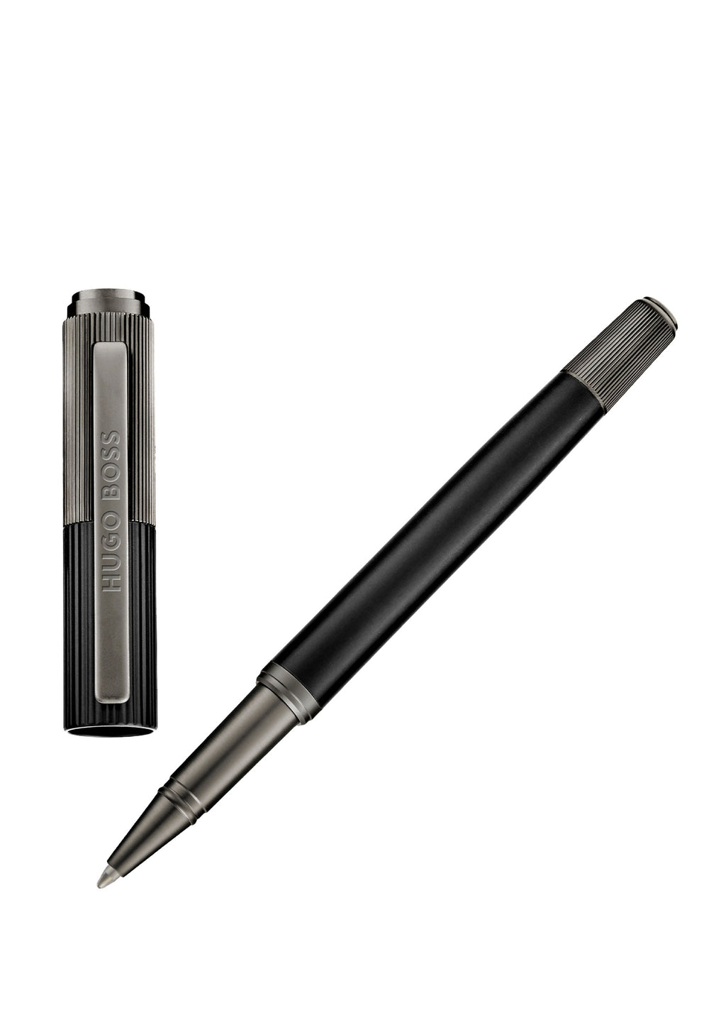Striade Gri Siyah Rollerball Kalem
