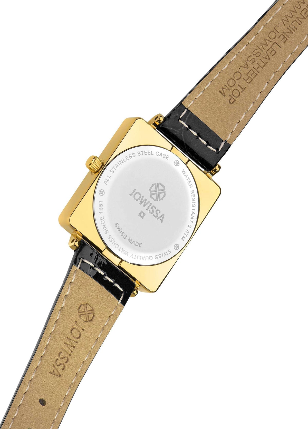 Facet Princess Siyah Deri Kadın Kol Saati