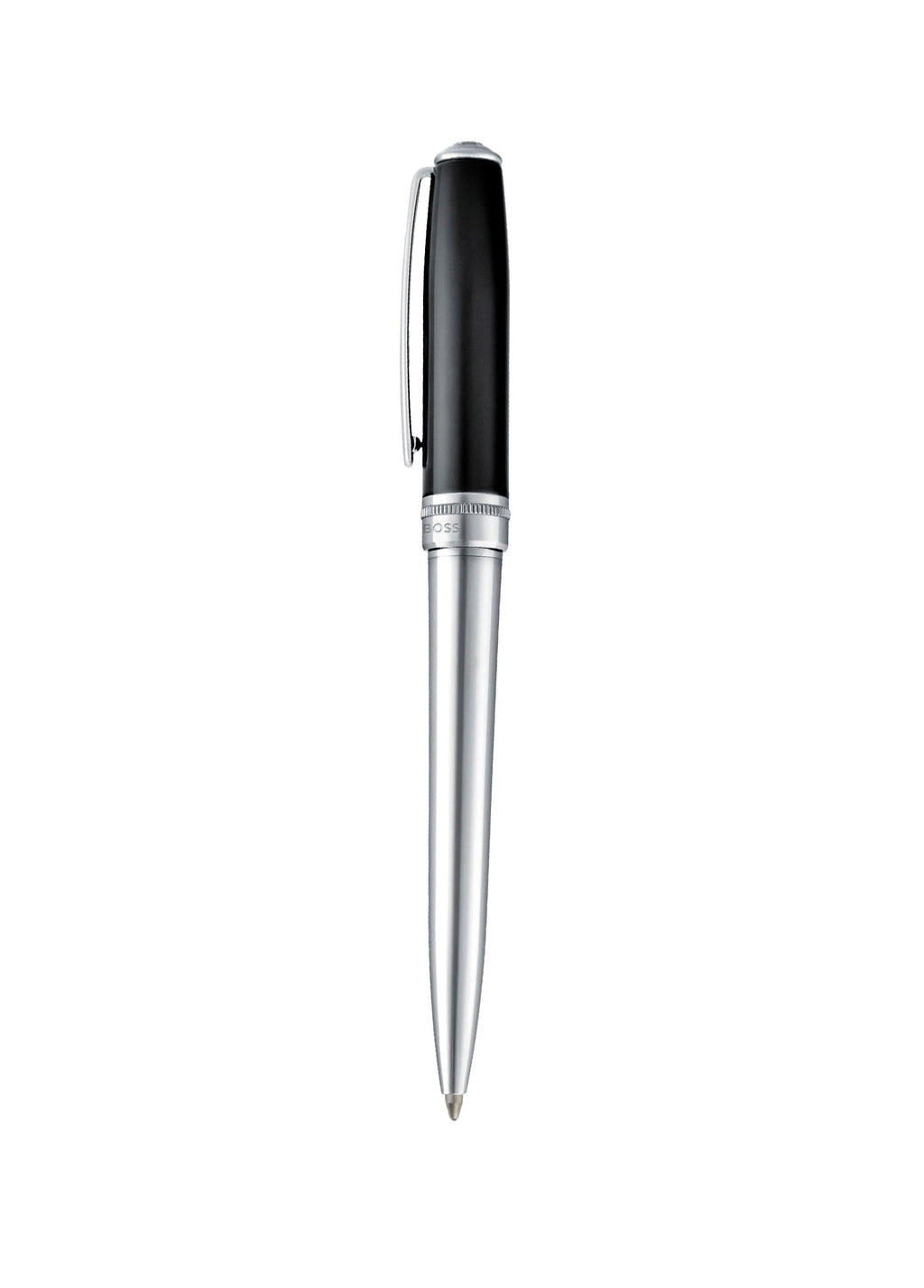 Essential Classic Krom Siyah Metal Tükenmez Kalem - 3