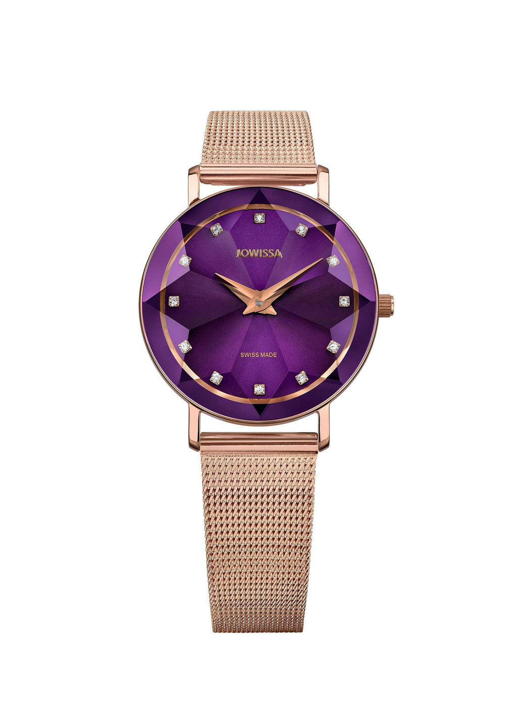 Facet Swiss Made Altın Rengi Çelik Kadın Kol Saati 30mm